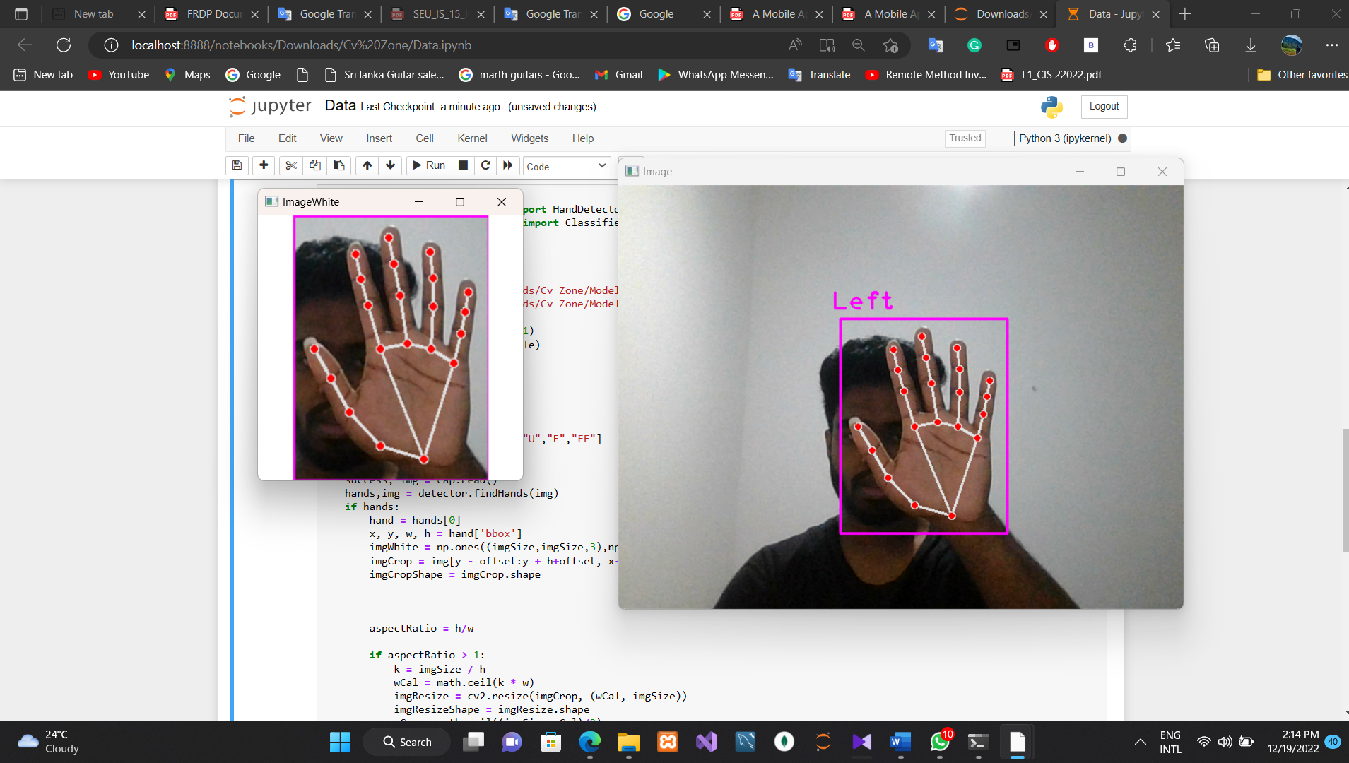 Sri Lankan Sign Language Translator