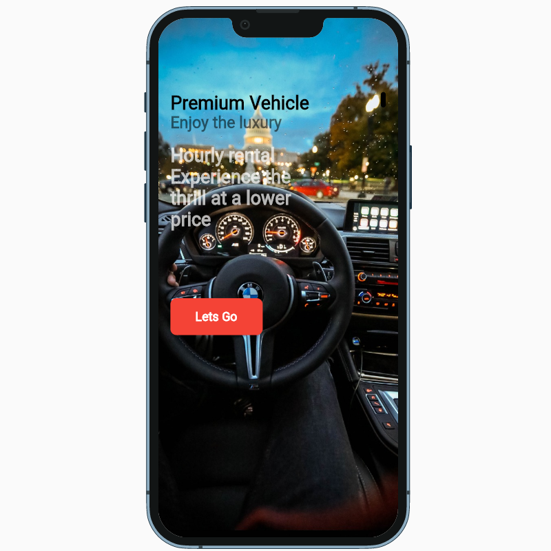 Vehicle Rental Mobile App